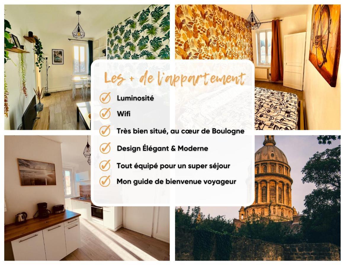 Le Dernier Sou - Proche Vieille Ville - Cosy & Lumineux Boulogne-sur-Mer Eksteriør billede